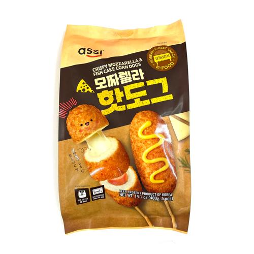 ASSI - CRISPY CORN DOGS (MOZZARELLA & FISH CAKE)
