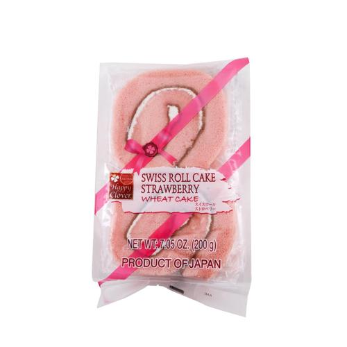 SWISS ROLL CAKE STRAWBERRY - 4P