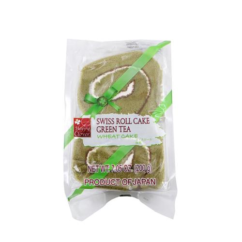 SWISS ROLL CAKE GREEN TEA