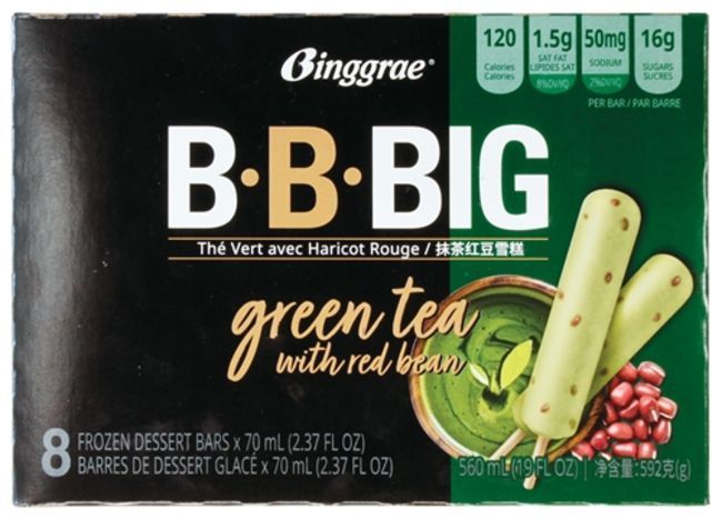 BINGRAE - GREEN TEA ICE BAR BIBIBIG
