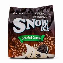 LOTTE - SNOW ICE COOKIES & CREAM