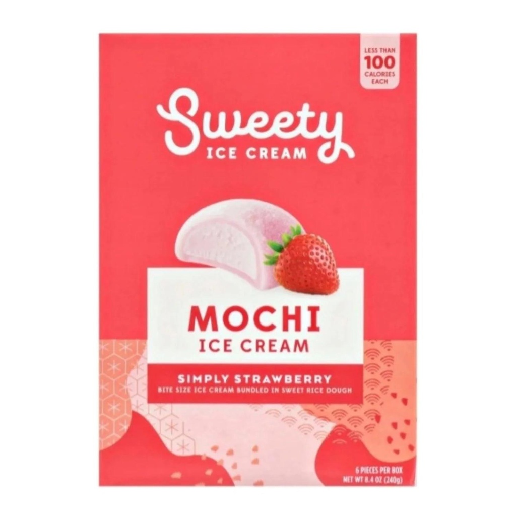 ***SWEETY - MOCHI ICE CREAM (STRAWBERRY)