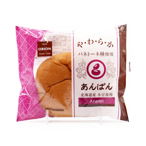 ORION - YAWARAKA RED BEAN BREAD (12 X 3.1 OZ)