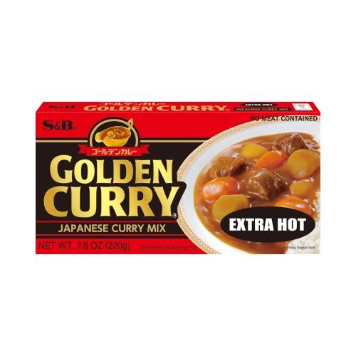 S & B - GOLDEN CURRY HOT EX-HOT (L-RED)