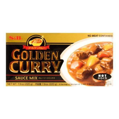 S & B - GOLDEN CURRY HOT (L) BLACK