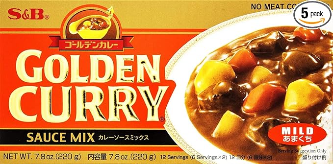 S & B - GOLDEN CURRY MILD (L)