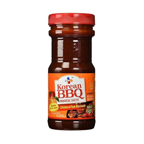 CJ BEKSUL - BBQ SAUCE HOT & SPICY FOR PORK & CHICKEN (8 X 840 G)