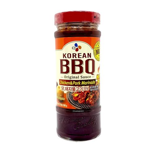 CJ BEKSUL - BBQ SAUCE HOT & SPICY FOR PORK & CHICKEN (12 X 500 G)