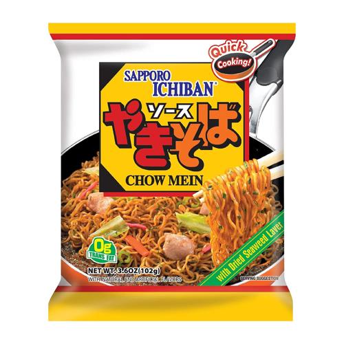SAPPORO - STIR FRY RAMEN WITH SEASONING