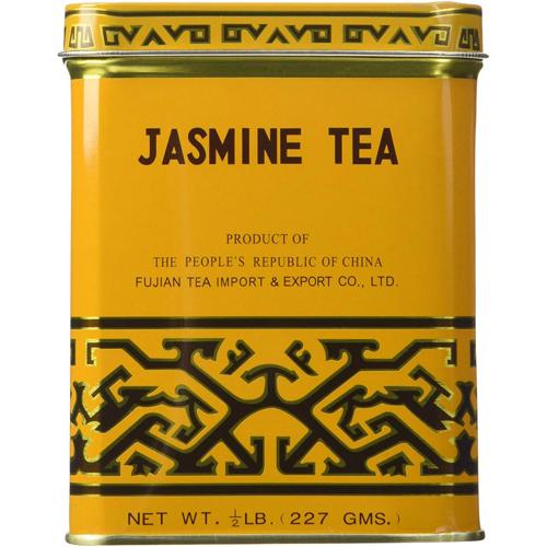 SUN FLOWER - JASMINE TEA YELLOW CAN (16oz.)