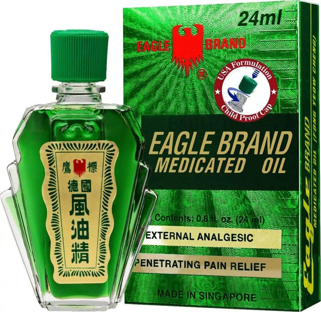 EAGLE - MEDICATED OIL (GREEN)