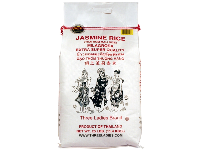 3 LADIES - 25# JAMINE RICE NC