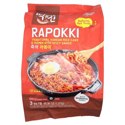 DONGWON - RAPOKKI (RICE STICK & NOODLE W/ SPICY SAUCE)