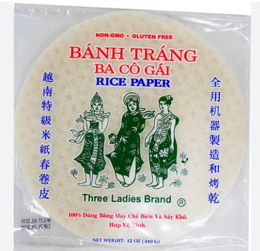 3LADIES - MACHINE RICE PAPER (28CM)