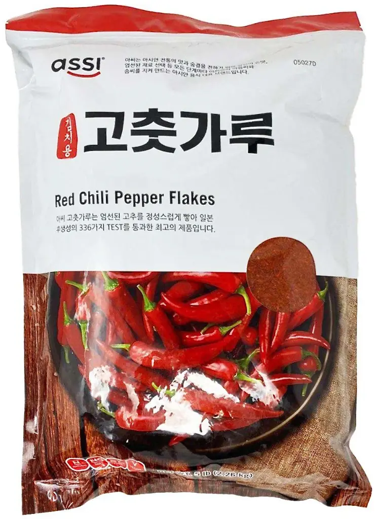 ASSI - RED PEPPER FLAKES (KIMCHI, 3 LB)