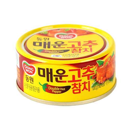 DONG WON - TUNA DOUBLE HOT PEPPER (S_4 CAN)