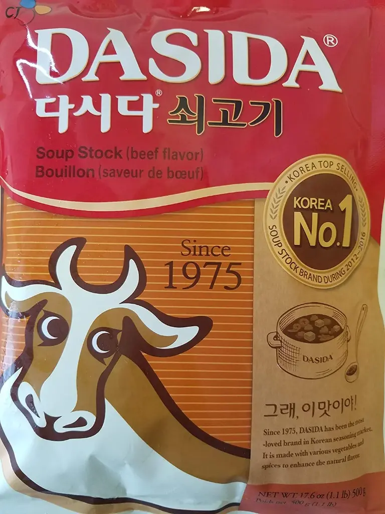 CJ DASIDA - BEEF SOUP STOCK (20 X 500 G)