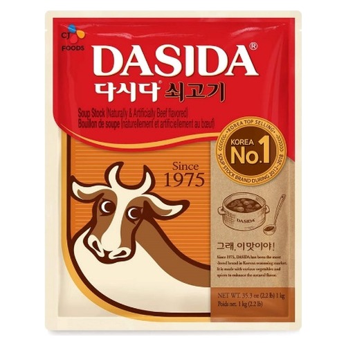 CJ DASIDA - BEEF SOUP STOCK (10 X 1 KG)