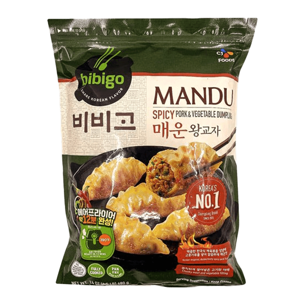 BIBIGO - WANG GYOZA SPICY PORK & VEGETABLE (12 X 24 OZ)
