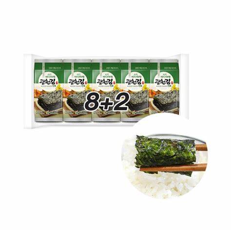 KWANG CHEON ROASTED & SEASONED LAVER (8+2 p)