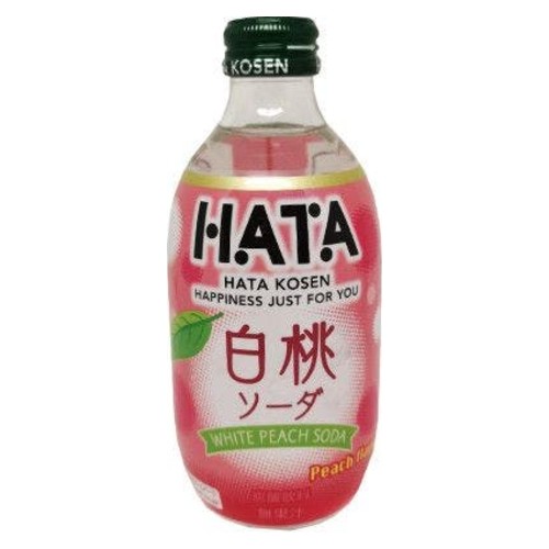 HATA - WHITE PEACH SODA (24 X 10 OZ)