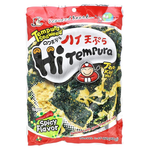 TKN - TEMPURA SEAWEED SPICY FLAVOUR (12P)