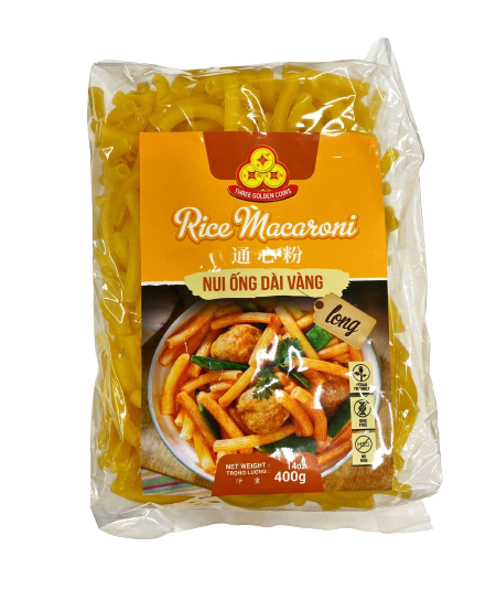 3COINS RICE MACARONI LONG TUBE NUI ONG DAI VANG