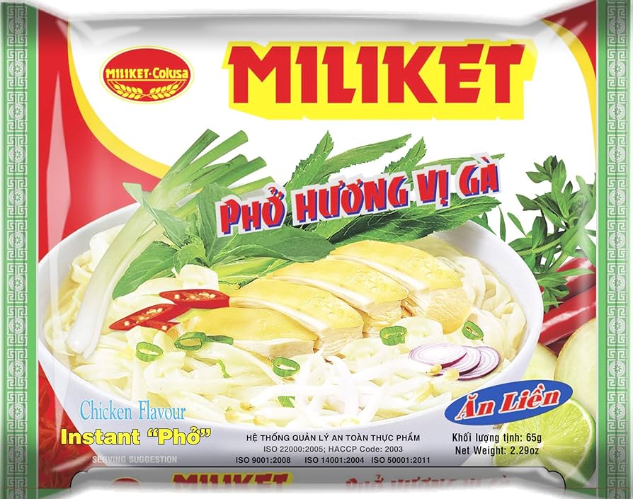 MILIKET INSTANT CHICKEN NOODLE PHO GA