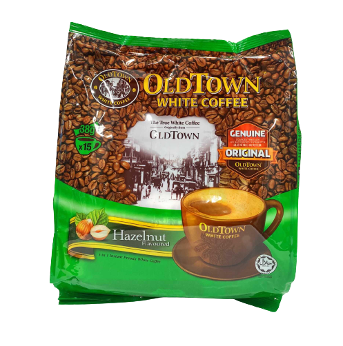 OLD TOWN 3IN1 WHITE COFFEE HAZELNUT