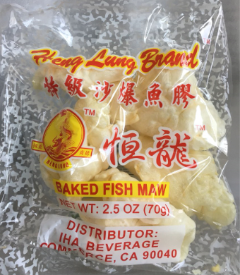 HENG LUNG BAKED FISH MAW FLAT #886