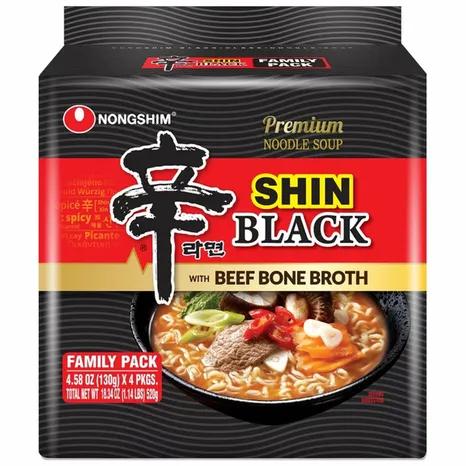 NONGSHIM - BLACK SHIN RAMEN (4P)