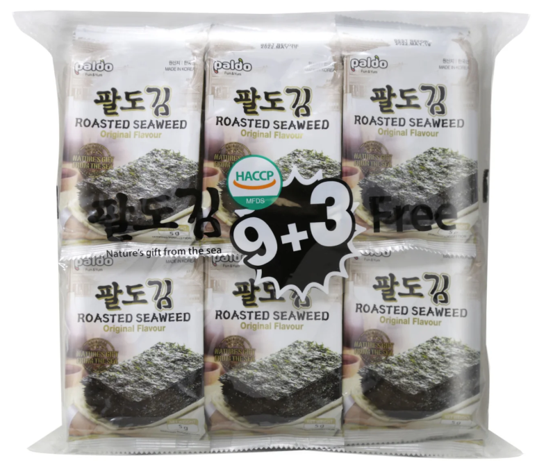 PALDO - ROASTED SEAWEED 9+3