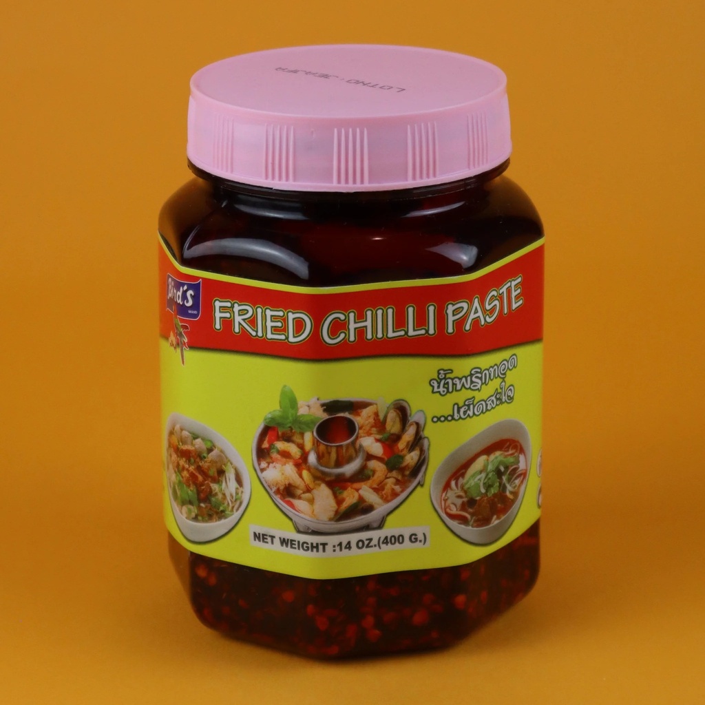 BIRD'S - FRIED CHILI PASTE (PVC.JAR)