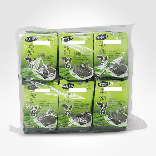 NONGHYUP - GREEN TEA SEAWEED (8 X 12 X 0.14 OZ)
