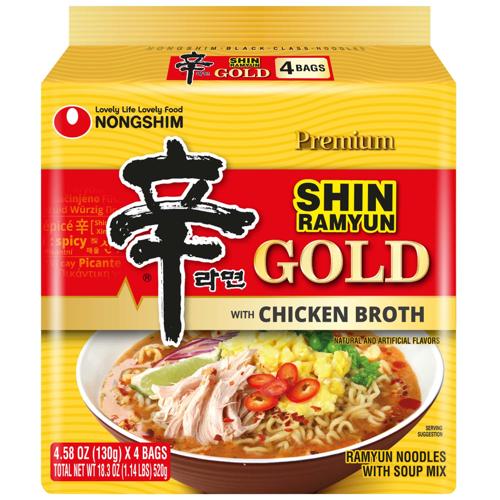 NONGSHIM - SHIN RAMEN GOLD (4P)