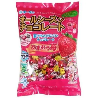CHIRIN - STRAWBERRY ALL SEASON CHOCOLATES (12 X 3.5 OZ)