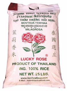 ROSE - JASMINE RICE (25 LBS)