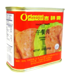 ORIENTAL MASCOT LUNCHEON MEAT