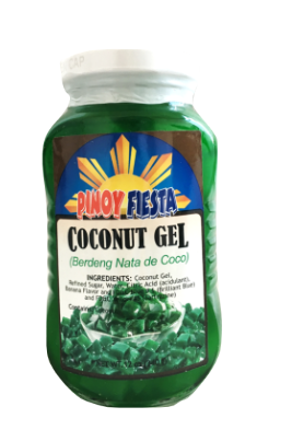 PINOY FIESTA SWEETS GREEN NATA DE COCO - COCONUT GEL