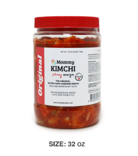 MOMMY - ORIGINAL SLICED NAPA CABBAGE KIMCHI 32OZ