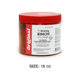MOMMY - ORIGINAL SLICED NAPA CABBAGE KIMCHI 16OZ