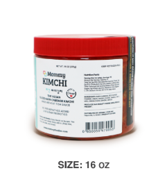 MOMMY - VEGAN SLICED NAPA CABBAGE KIMCHI 16OZ