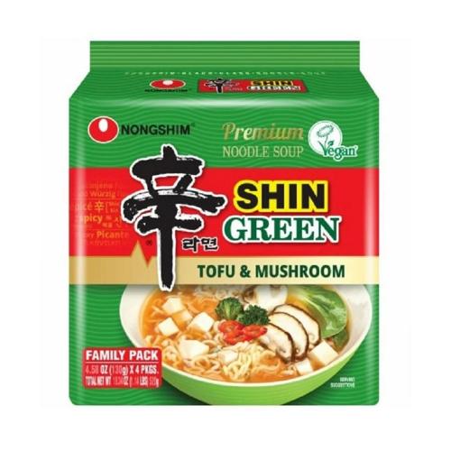 NONGSHIM - SHIN GREEN RAMEN (4 P)