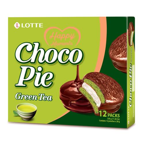 LOTTE - CHOCO PIE GREEN TEA
