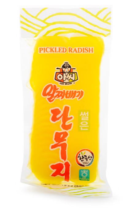 ASSI - SLICED PICKLED RADISH (GIMBAP, 6OZ)