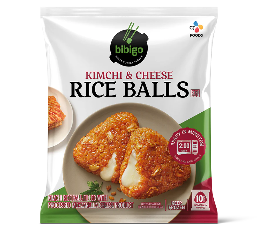 BIBIGO - RICE BALL KIMCHI CHEESE (12 X 500 G)