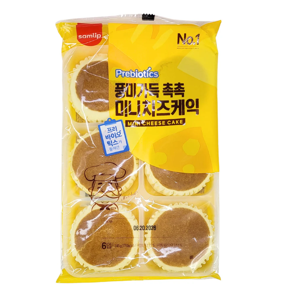 ***SAMLIP - MR. CHEF'S MINI CHEESE CAKE_6P