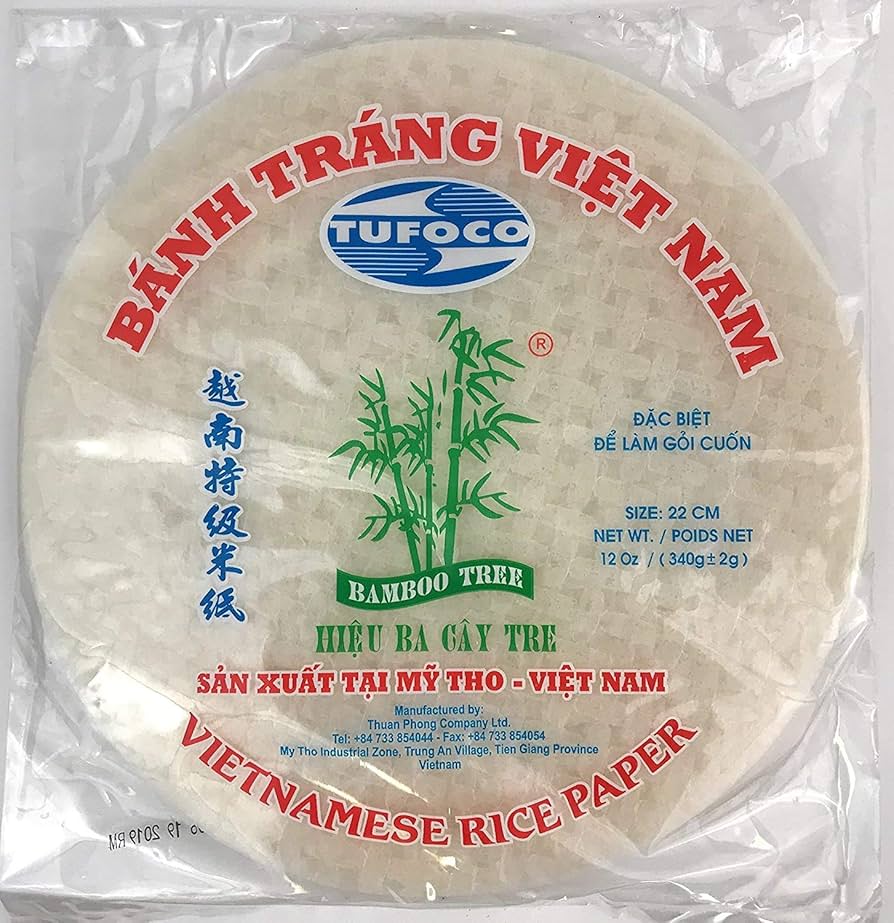 BAMBOO TREE - RICE PAPER 22 CM