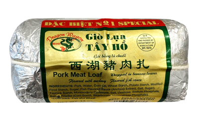 ***TAY HO - PORK MEAT LOAF #1 (GIO LUA)