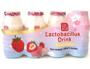 FORTUNE - LACTOBACILLUS DRINK (STRAWBERRY FLAVOR)